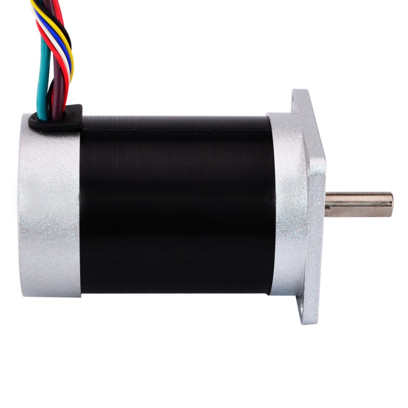 24V 3500RPM 0.6Nm 220W 14.0A Ф57x89mm Brushless DC Motor - 57BLR90-24-01 | StepperOnline UK