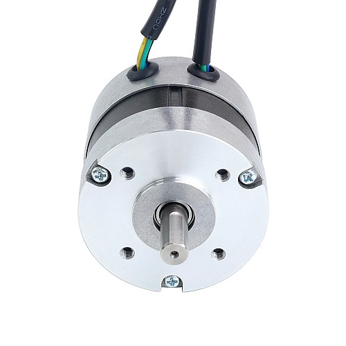 12V 3000RPM 0.16Nm 50W 5.90A Φ57x53.5mm Brushless DC Motor - 57BYA54-12-01 | StepperOnline UK