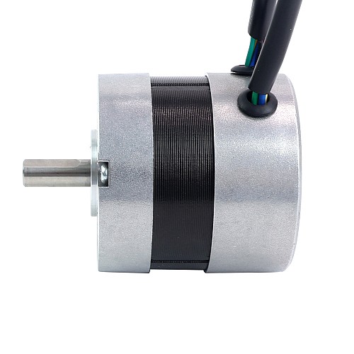 24V 3000RPM 0.16Nm 50W 2.90A Φ57x53.5mm Brushless DC Motor - 57BYA54-24-01 | StepperOnline UK