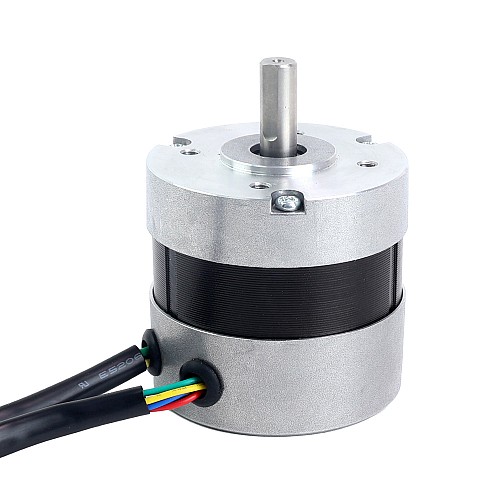 24V 3000RPM 0.16Nm 50W 2.90A Φ57x53.5mm Brushless DC Motor - 57BYA54-24-01 | StepperOnline UK