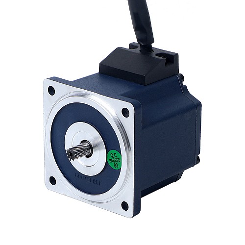 24V 15W 30RPM Geared Brushless DC Motor 3.00Nm(424.84oz.in) 100:1 Spur Gearbox - F2B15-24GN-30S/2GN100K | StepperOnline UK