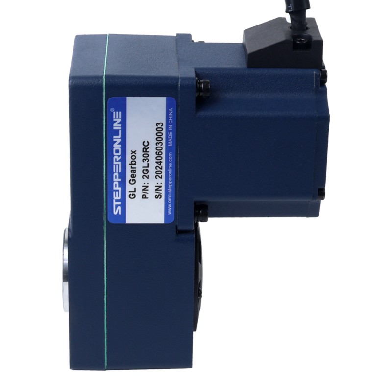 24V 40W 100RPM 2.80Nm(396.51oz.in) 30:1 Geared Brushless DC Motor w/ Parallel Hollow Shaft Gearbox - F2B40-24GL-30S/2GL30RC | StepperOnline UK