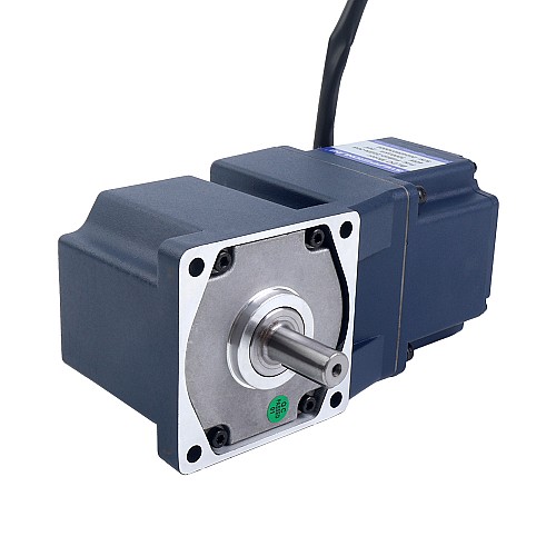 24V 40W 16.67RPM Geared BLDC Motor 8.00Nm(1132.90oz.in) 180:1 Right Angle Gearbox - F4B40-24GN-30S/4GN180RT | StepperOnline UK