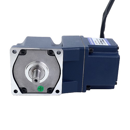 24V 40W 16.67RPM Geared BLDC Motor 8.00Nm(1132.90oz.in) 180:1 Right Angle Gearbox - F4B40-24GN-30S/4GN180RT | StepperOnline UK