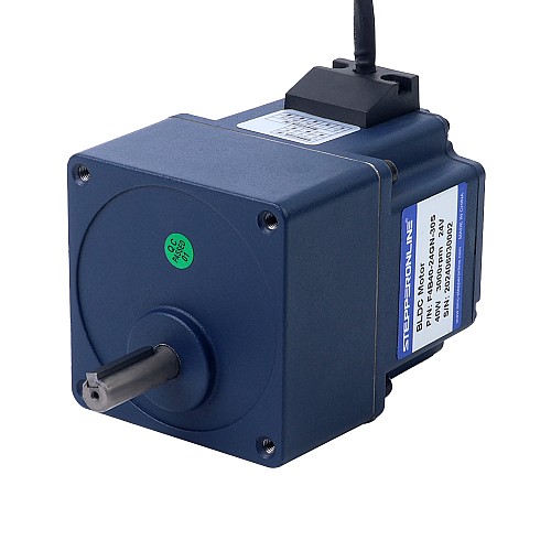24V 40W 100RPM Geared Brushless DC Motor 2.79Nm(395.10oz.in) 30:1 Spur Gearbox - F4B40-24GN-30S/4GN30K | StepperOnline UK