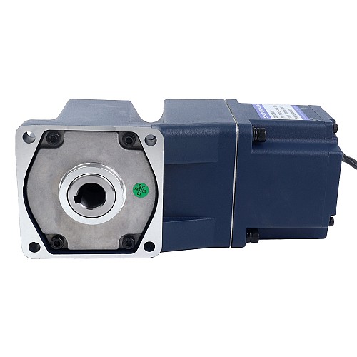 24V 120W 16.67RPM Geared BLDC Motor 40.00Nm(5664.47oz.in) 180:1 Right Angle Gearbox - F55B120-24GU-30S/5GU180RC | StepperOnline UK