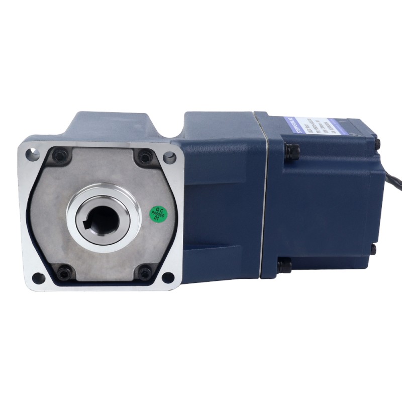 24V 120W 60RPM Geared BLDC Motor 11.63Nm(1647.32oz.in) 50:1 Right Angle Gearbox - F55B120-24GU-30S/5GU50RC | StepperOnline UK 24V 120W 60RPM Geared BLDC Motor 11.63Nm(1647.32oz.in) 50:1 Right Angle Gearbox - F55B120-24GU-30S/5GU50RC | StepperOnline UK