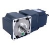 24V 120W 60RPM Geared BLDC Motor 11.63Nm(1647.32oz.in) 50:1 Right Angle Gearbox - F55B120-24GU-30S/5GU50RT | StepperOnline UK