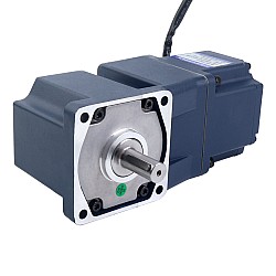 24V 150W 30RPM Geared BLDC Motor 30.86Nm(4370.14oz.in) 100:1 Right Angle Gearbox