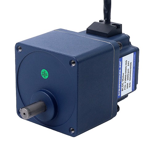 24V 60W 15RPM Geared Brushless DC Motor 10.00Nm(1416.12oz.in) 200:1 Spur Gearbox - F5B60-24GN-30S/5GN200K | StepperOnline UK