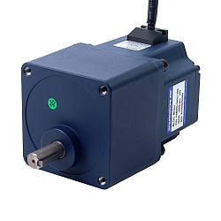 24V 250W 60RPM Geared Brushless DC Motor 26.10Nm(3696.07oz.in) 50:1 Spur Gearbox