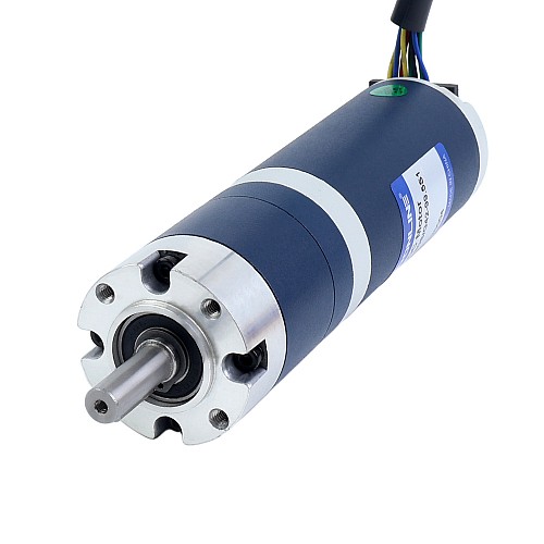 24V 30W 30RPM Geared Brushless DC Motor 6.90Nm(977.12oz.in) 99.5:1 Planetary Gearbox - M42B30-24P-30S/G42-99.5S1 | StepperOnline UK