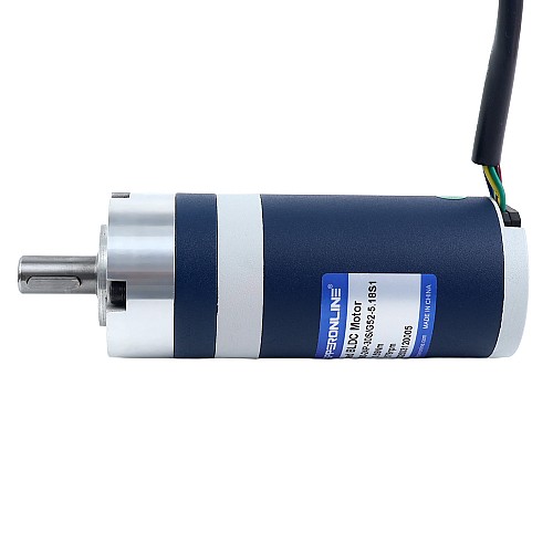 24V 60W 579RPM Geared Brushless DC Motor 0.90Nm(127.45oz.in) 5.18:1 Planetary Gearbox - M52B60-24P-30S/G52-5.18S1 | StepperOnline UK