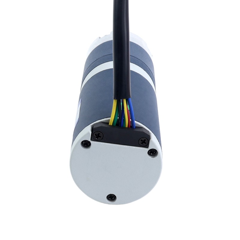 24V 60W 58.9RPM Geared Brushless DC Motor 7.00Nm(991.28oz.in) 50.9:1 Planetary Gearbox - M52B60-24P-30S/G52-50.9S1 | StepperOnline UK