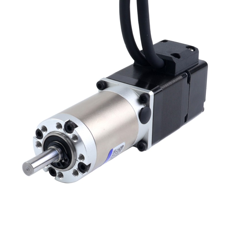 Nema 11 Closed Loop Stepper Motor L=32mm w/ Gear Ratio 100:1 EG Series Planetary Gearbox - 11HS12-1004D-E1000-EGS100 | StepperOnline UK