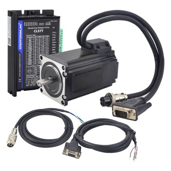 TS Series 2.0Nm(283.22oz.in) 1 Axis Closed Loop Stepper CNC Kit Nema 23 Motor & Driver