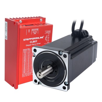 YS Series 1 Axis Closed Loop Stepper CNC Kit 12.0Nm(1699.34oz.in) Nema 34 Motor w/ 1.5m Cables & Driver