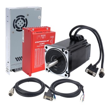 YS Series 1 Axis 9.00Nm(1274.5oz.in) Nema 34 Closed Loop Stepper Kit w/ Power Supply