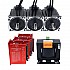 DE On Sale - YS Series 3 Axis Closed Loop Stepper CNC Kit 6.50Nm(920.48oz.in) Nema 34 Motor w/ 1.5m Cables & AC Transformer