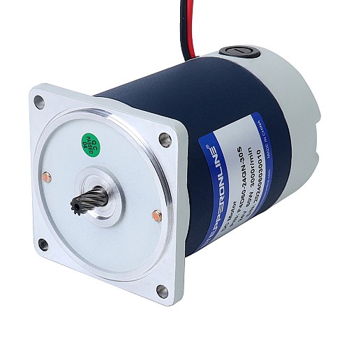 Brushed 24V 60W 0.77Nm(109.04oz.in) 600RPM w/ 5:1 Spur Gearbox DC Gear Motor - F4D60-24GN-30S/4GN5K | StepperOnline UK