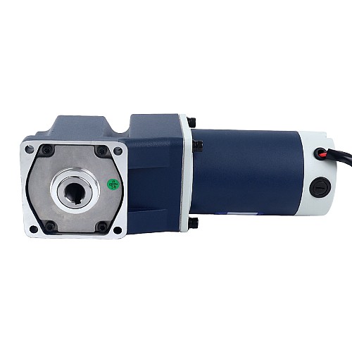 Brushed 48V 150W 20.00Nm(2832.24oz.in) 30RPM w/ 100:1 Right Angle Gearbox DC Gear Motor - F5D150-48GU-30S/5GU100RC | StepperOnline UK