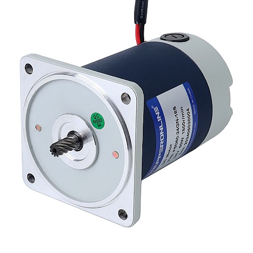 Brushed 24V 60W 1.29Nm(182.68oz.in) 360RPM w/ 5:1 Spur Gearbox DC Gear Motor - F5D60-24GN-18S/5GN5K | StepperOnline UK