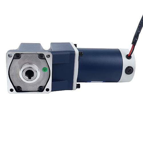 Brushed 24V 90W 20.00Nm(2832.24oz.in) 10RPM w/ 180:1 Right Angle Gearbox DC Gear Motor - F5D90-24GU-18S/5GU180RC | StepperOnline UK