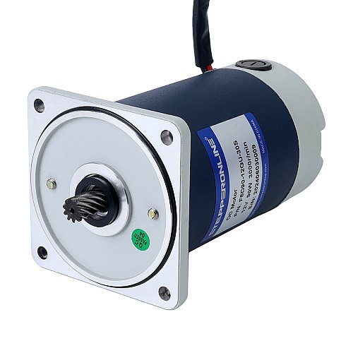 Brushed 12V 90W 16.89Nm(2391.82oz.in) 30RPM w/ 100:1 Spur Gearbox DC Gear Motor - F5D90-12GU-30S/5GU100KB | StepperOnline UK