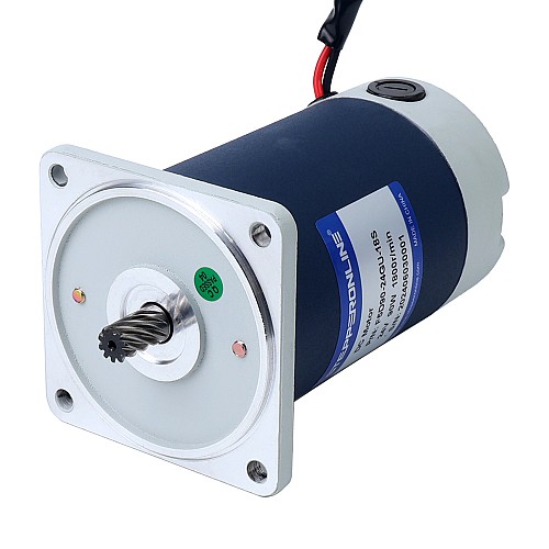 Brushed 24V 90W 20.00Nm(2832.23oz.in) 9RPM w/ 200:1 Spur Gearbox DC Gear Motor - F5D90-24GU-18S/5GU200KB | StepperOnline UK