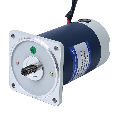 Brushed 24V 90W 2.32Nm(328.54oz.in) 300RPM w/ 10:1 Spur Gearbox DC Gear Motor - F5D90-24GU-30S/5GU10KB | StepperOnline UK