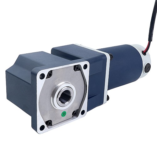 Brushed 48V 250W 17.43Nm(2468.30oz.in) 100RPM w/ 30:1 Right Angle Gearbox DC Gear Motor - F6D250-48GU-30S/6GU30RC | StepperOnline UK