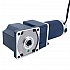Brushed 48V 250W 26.43Nm(3742.80oz.in) 60RPM w/ 50:1 Right Angle Gearbox DC Gear Motor