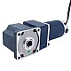 Brushed 48V 250W 17.43Nm(2468.30oz.in) 100RPM w/ 30:1 Right Angle Gearbox DC Gear Motor - F6D250-48GU-30S/6GU30RC | StepperOnline UK