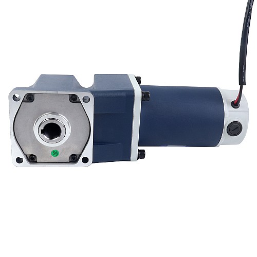 Brushed 48V 250W 17.43Nm(2468.30oz.in) 100RPM w/ 30:1 Right Angle Gearbox DC Gear Motor - F6D250-48GU-30S/6GU30RC | StepperOnline UK