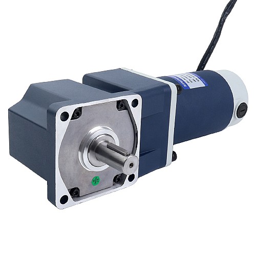 Brushed 24V 250W 8.43Nm(1193.79oz.in) 200RPM w/ 15:1 Right Angle Gearbox DC Gear Motor - F6D250-24GU-30S/6GU15RT | StepperOnline UK