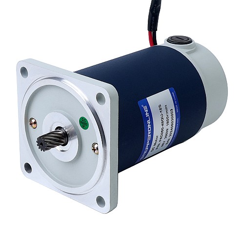 Brushed 48V 250W 26.10Nm(3696.06oz.in) 60RPM w/ 30:1 Spur Gearbox DC Gear Motor - F6D250-48GU-18S/6GU30K | StepperOnline UK