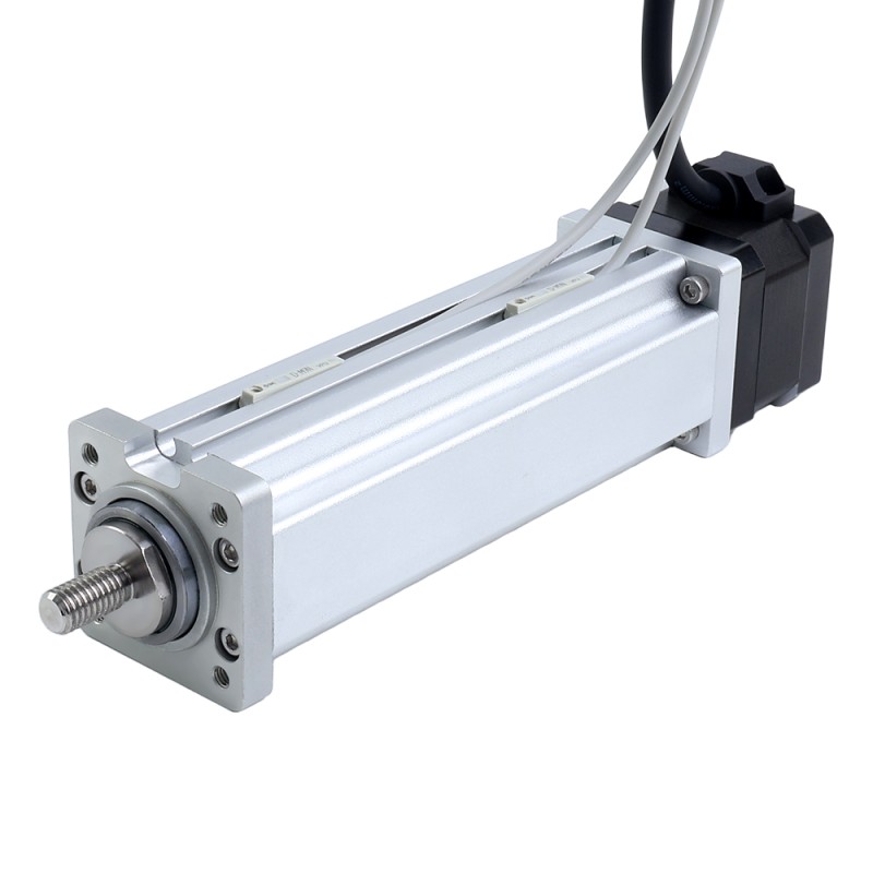 Nema 17 Ball Screw Electric Cylinder 1.5A Stroke 75mm 0.25Nm(35.40oz.in) Lead 5mm(0.19685) with Limit Switch - LCB17S13BVL15-75D | StepperOnline UK