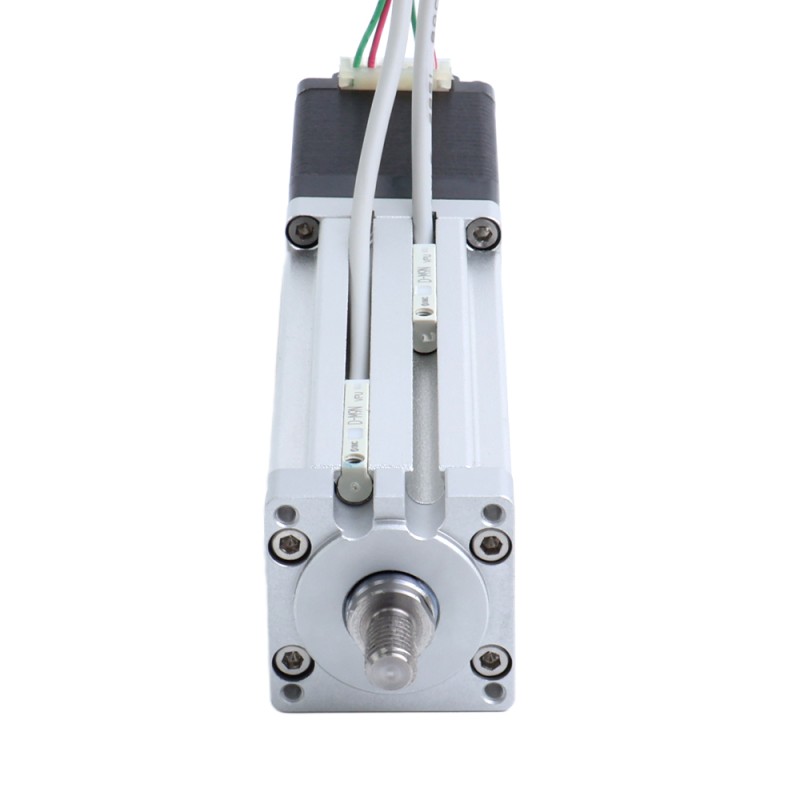Nema 11 Ball Screw Electric Cylinder 1.0A Stroke 40mm 0.1Nm(14.16oz.in) Lead 1mm(0.03937) with Limit Switch - LCB11S17BSM10-40D | StepperOnline UK