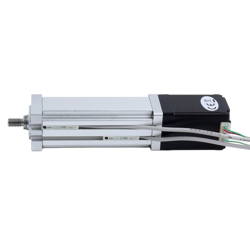 Nema 11 Ball Screw Electric Cylinder 1.0A Stroke 40mm 0.1Nm(14.16oz.in) Lead 1mm(0.03937) with Limit Switch - LCB11S17BSM10-40D | StepperOnline UK