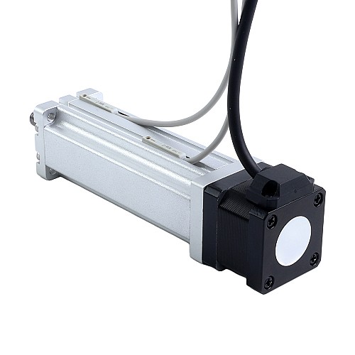 Nema 14 Ball Screw Electric Cylinder 1.5A Stroke 75mm 0.14Nm(19.83oz.in) Lead 12mm(0.47244) with Limit Switch - LCB14S13B2B15-75D | StepperOnline UK
