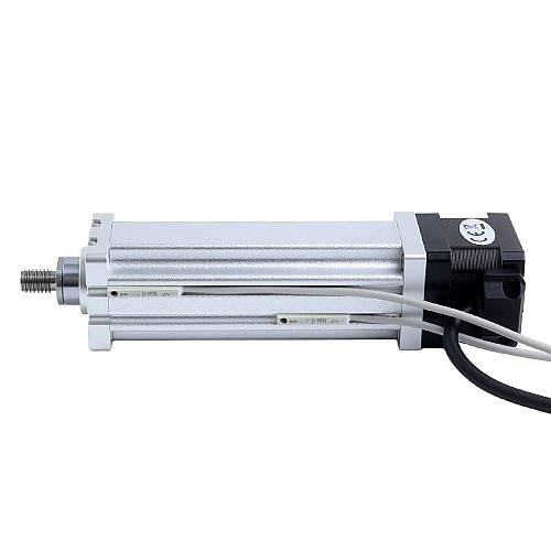 Nema 14 Ball Screw Electric Cylinder 1.5A Stroke 75mm 0.14Nm(19.83oz.in) Lead 12mm(0.47244) with Limit Switch - LCB14S13B2B15-75D | StepperOnline UK
