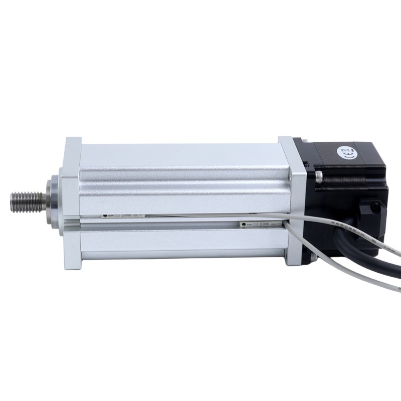 Nema 23 Ball Screw Electric Cylinder 4.0A Stroke 75mm 2.0Nm(283.22oz.in) Lead 4mm(0.15748) with Limit Switch - LCB23S30BDL40-75D | StepperOnline UK