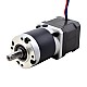 Nema 17 Stepper Motor L=39mm Gear Ratio 100:1 MG Series Planetary Gearbox - 17HS15-1584S-MG100 | StepperOnline UK