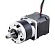Nema 17 Stepper Motor L=39mm Gear Ratio 5:1 MG Series Planetary Gearbox - 17HS15-1584S-MG5 | StepperOnline UK