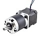 Nema 17 Stepper Motor L=39mm Gear Ratio 50:1 MG Series Planetary Gearbox - 17HS15-1584S-MG50 | StepperOnline UK
