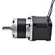 Nema 17 Stepper Motor L=39mm Gear Ratio 10:1 MG Series Planetary Gearbox - 17HS15-1584S-MG10 | StepperOnline UK