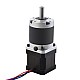 Nema 17 Stepper Motor L=39mm Gear Ratio 100:1 MG Series Planetary Gearbox - 17HS15-1584S-MG100 | StepperOnline UK