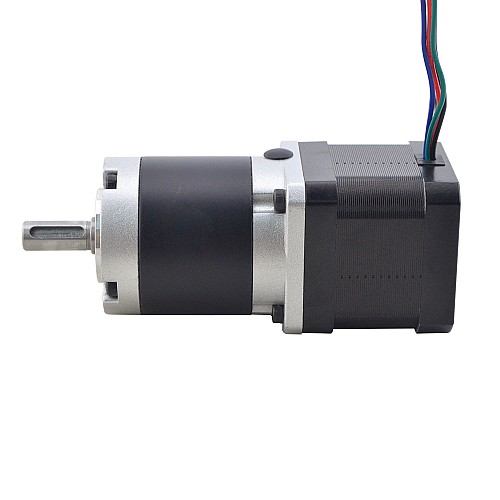 Nema 17 Stepper Motor L=39mm Gear Ratio 20:1 MG Series Planetary Gearbox - 17HS15-1584S-MG20 | StepperOnline UK