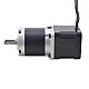 Nema 17 Stepper Motor L=39mm Gear Ratio 20:1 MG Series Planetary Gearbox - 17HS15-1584S-MG20 | StepperOnline UK