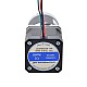 Nema 17 Stepper Motor L=39mm Gear Ratio 20:1 MG Series Planetary Gearbox - 17HS15-1584S-MG20 | StepperOnline UK